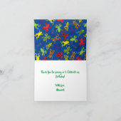 Tree Frogs Kids Verjaardag Kaart (Binnen)