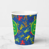 Tree Frogs Kids Verjaardag Papieren Bekers (Links)