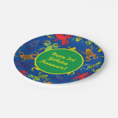 Tree Frogs Kids Verjaardag Papieren Bordje (Gekanteld)