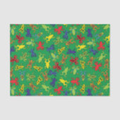 Tree Frogs Kids Verjaardag Tissuepapier (Voorkant)