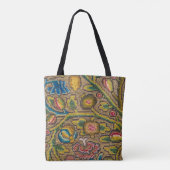 Tree fruits vintage bag tote bag (Achterkant)