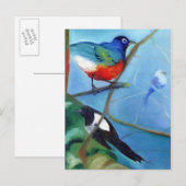 Tree Full of Birds Briefkaart (Voorkant / Achterkant)