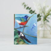 Tree Full of Birds Briefkaart (Staand voorkant)