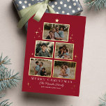 Tree Gallery REAL FOLIE Vakantie Fotokaart Folie Feestdagenkaart<br><div class="desc">Vier het seizoen met deze moderne en stijlvolle kaart van Berry Sweet. Bezoek berryberrysweet.com voor stijlvolle briefpapier en gepersonaliseerde geschenken!</div>