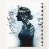 Tree Girl dubbele belichting Notitieboek (Achterkant)