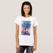 Tree Girl Surreal T-shirt (Voorkant volledig)