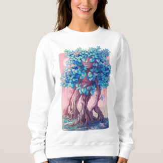 Tree Girl Surreal Trui