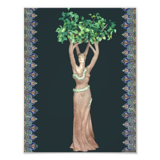 Tree Goddess Poster (Voorkant)