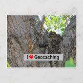 Tree Hanger Cache: Geocaching Briefkaart (Voorkant)