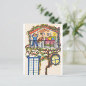 TREE HOUSE BRIEFKAART (Staand voorkant)