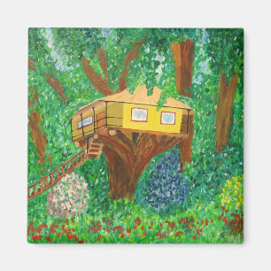 Tree House Magnet