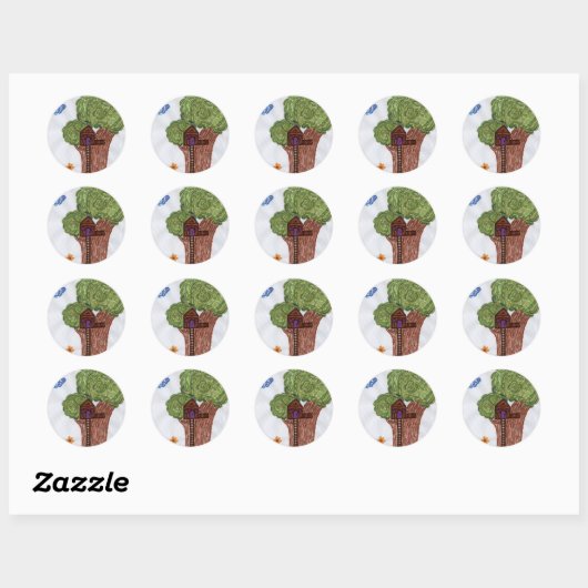 Tree House Stickers (Vel)