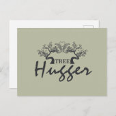 Tree Hugger Briefkaart (Voorkant / Achterkant)