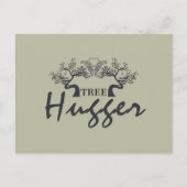 Tree Hugger Briefkaart (Voorkant)