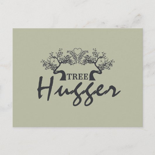 Tree Hugger Briefkaart (Voorkant)
