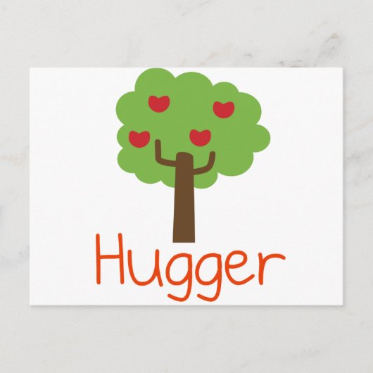 Tree Hugger Briefkaart (Voorkant)
