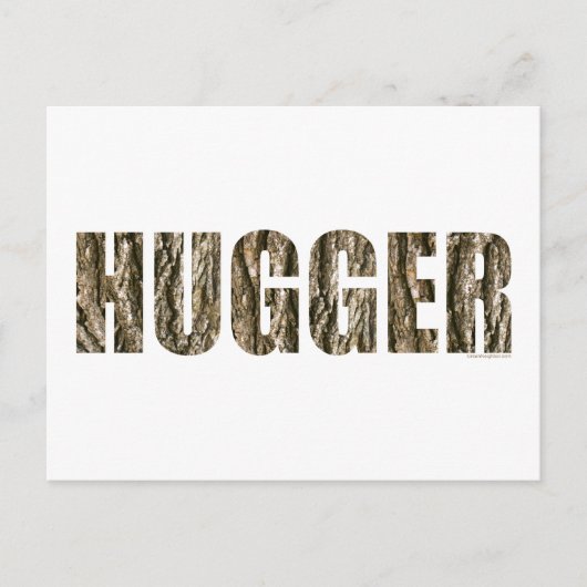 Tree Hugger Briefkaart (Voorkant)