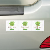 Tree Hugger Bumpersticker (Op auto)