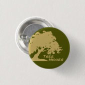 Tree Hugger Button (Voorkant /achterkant)