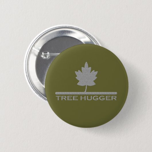 Tree Hugger Button (Voorkant /achterkant)