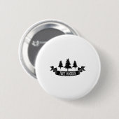 Tree Hugger Earth Day Ronde Button 5,7 Cm (Voorkant /achterkant)