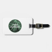 Tree Hugger Green Bagagelabel (Voorkant horizontaal)