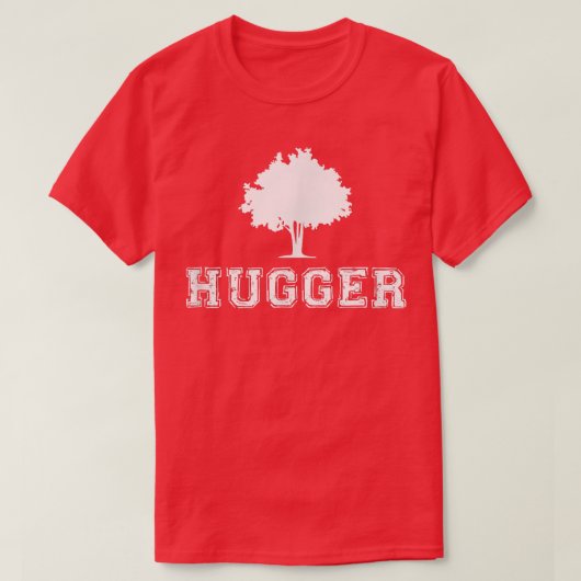 Tree Hugger Green Environmental Nature Funny Gift  T-shirt (Design voorkant)