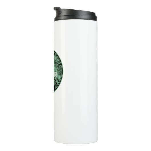 Tree Hugger Green Thermosbeker (Geroteerd rechts)