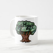 Tree Hugger Groene Natuur liefhebbers Koffiemok (Voorkant links)