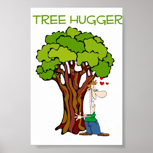 Tree Hugger - Guy Poster (Voorkant)