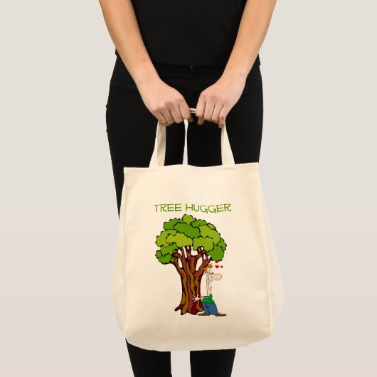 Tree Hugger - Guy Tote Bag (Voorkant (product))
