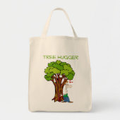 Tree Hugger - Guy Tote Bag (Voorkant)