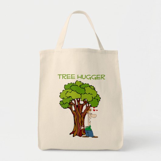 Tree Hugger - Guy Tote Bag (Voorkant)
