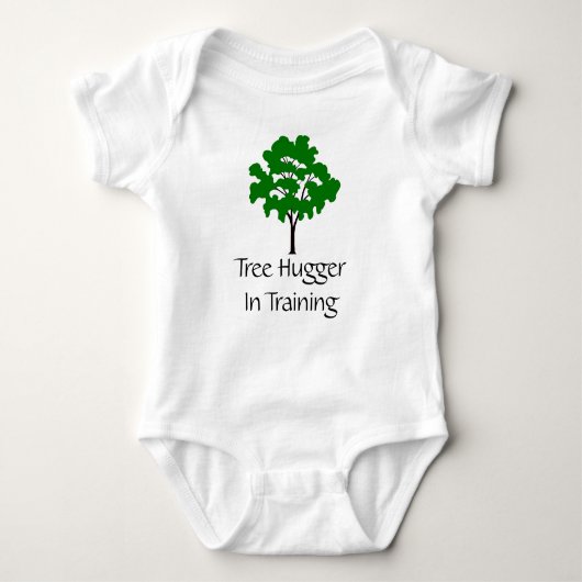 Tree Hugger in het trainen van biologisch Baby Shi Romper (Voorkant)