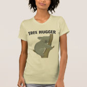 TREE HUGGER KOALA BEER T-SHIRTS (Voorkant)