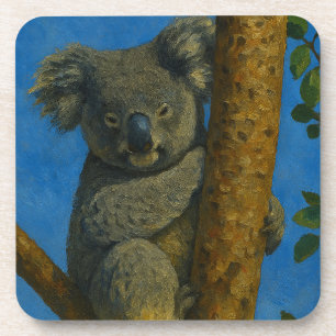 Tree Hugger - Koala in het bladerdak Bier Onderzetter