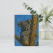 Tree Hugger - Koala in het bladerdak Briefkaart (Staand voorkant)