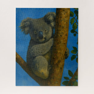 Tree Hugger - Koala in het bladerdak Legpuzzel
