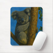 Tree Hugger - Koala in het bladerdak Muismat (Met muis)