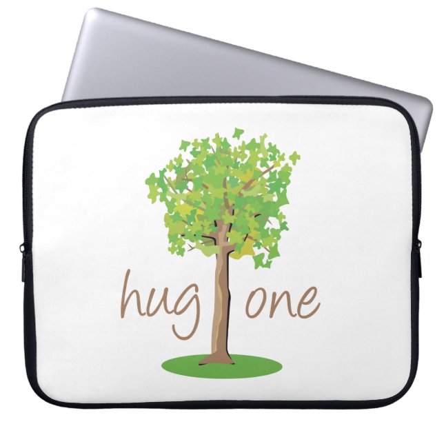 Tree Hugger Laptop Sleeve (Voorkant)