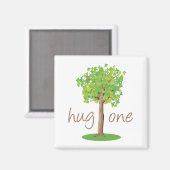 Tree Hugger Magneet (Voorkant / Achterkant)