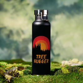 Tree Hugger Milieuactivist Natuur Lover Waterfles