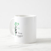 Tree Hugger Panda Koffiemok (Voorkant links)