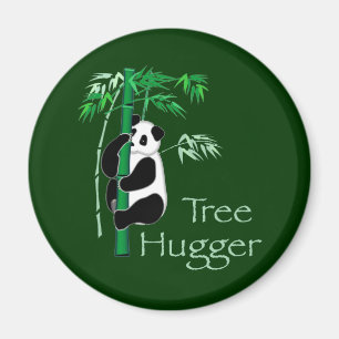 Tree Hugger Panda Magneet