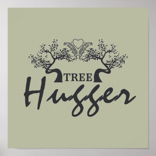 Tree Hugger Poster (Voorkant)