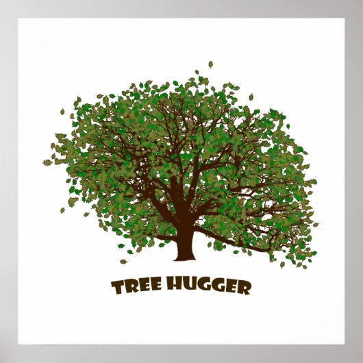Tree Hugger Poster (Voorkant)