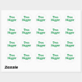 Tree Hugger Producten & Design! Ronde Sticker (Vel)