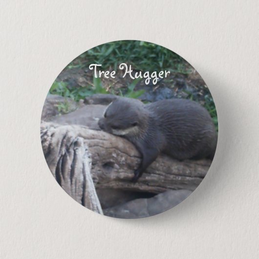 Tree Hugger Ronde Button 5,7 Cm (Voorkant)