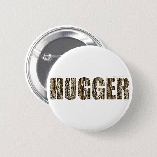 Tree Hugger Ronde Button 5,7 Cm (Voorkant /achterkant)