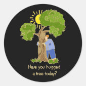 Tree Hugger stickers (Voorkant)